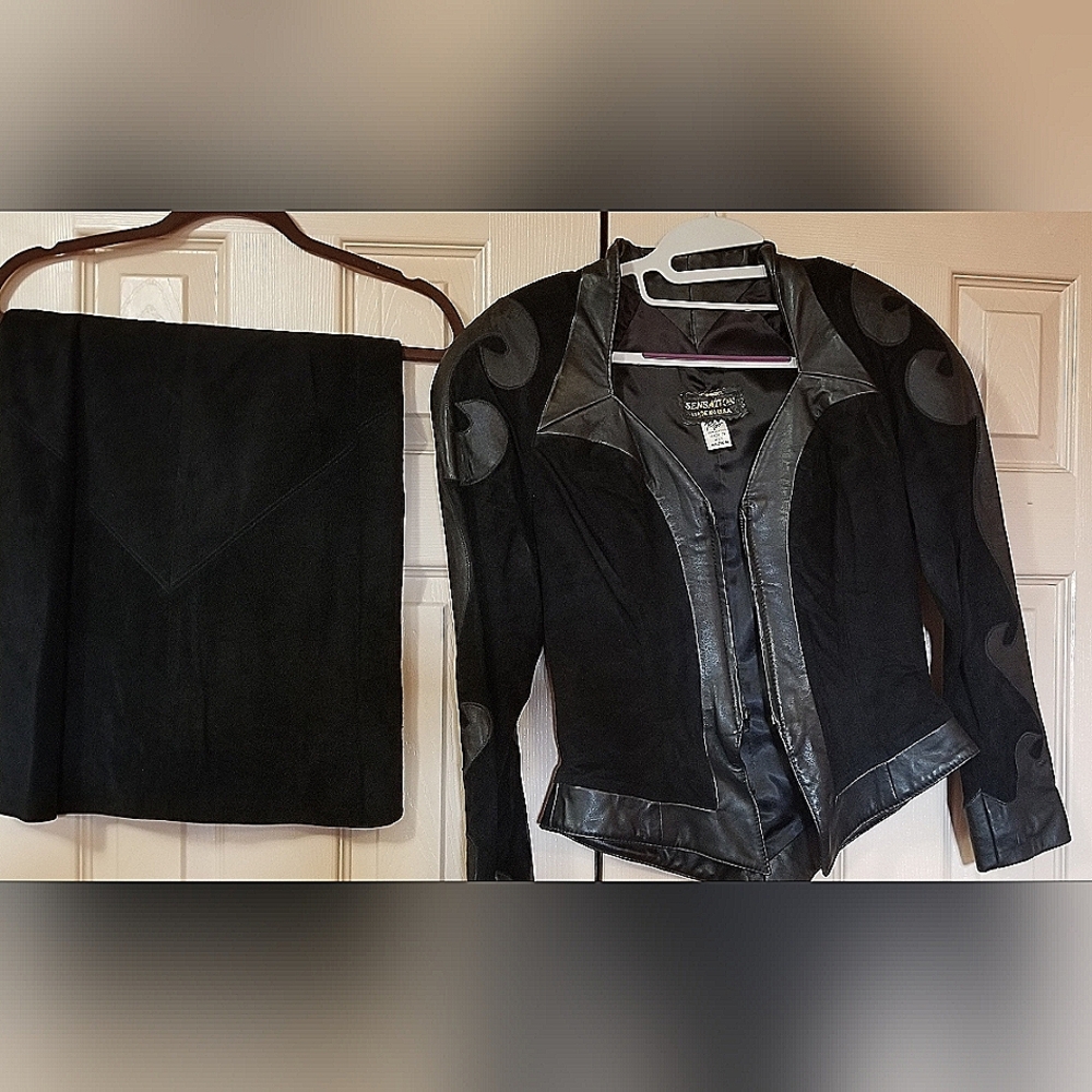 Vintage 80's Leather/Suede